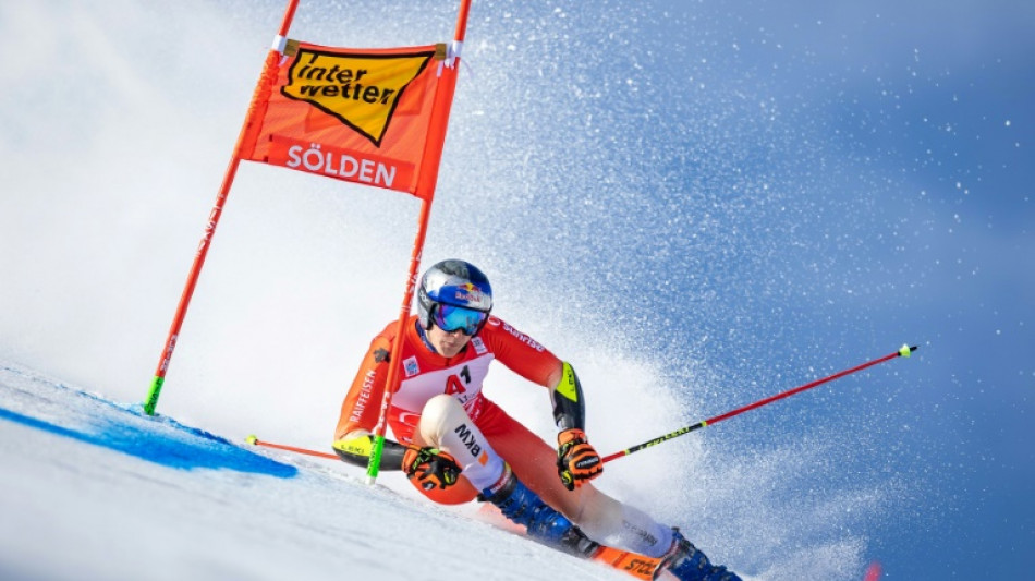 Marco Odermatt wins first World Cup ski race of season