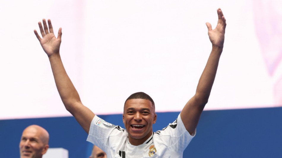 Mbappe says dream has come true at Real Madrid unveiling 