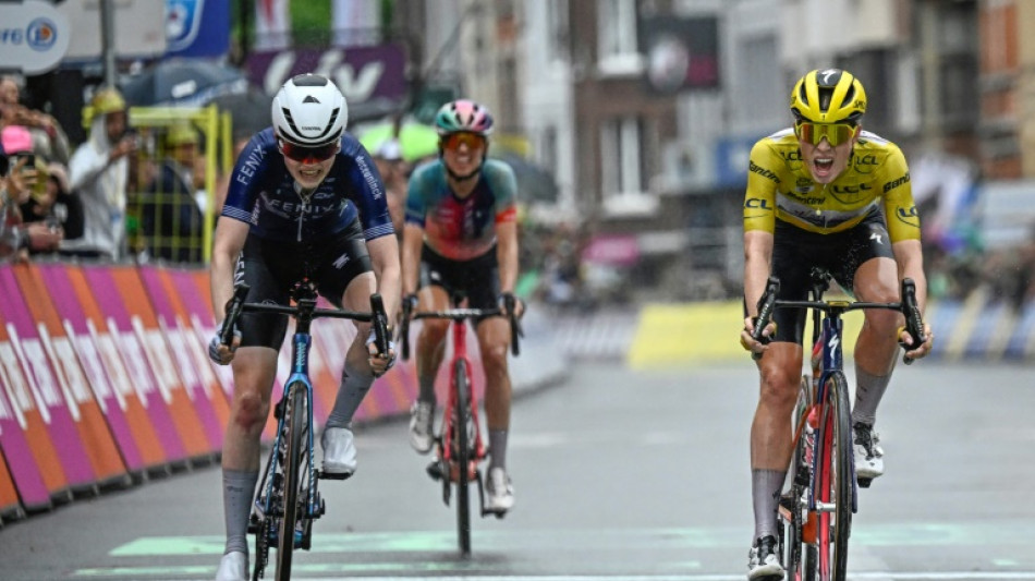 Rookie Pieterse wins stage four of women's Tour de France