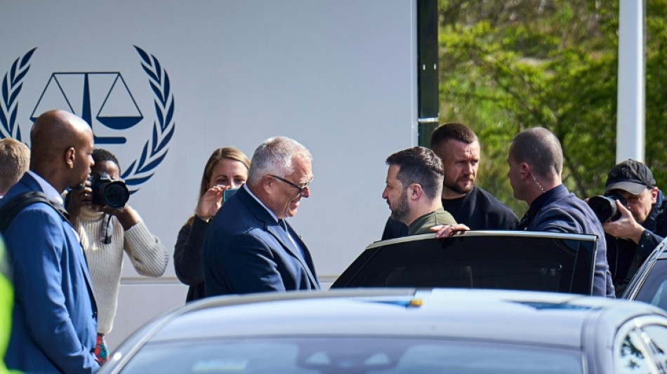 Selenskyj besucht Internationalen Strafgerichtshof in Den Haag