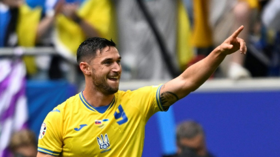 Yaremchuk the hero as Ukraine come back to beat Slovakia at Euro 2024