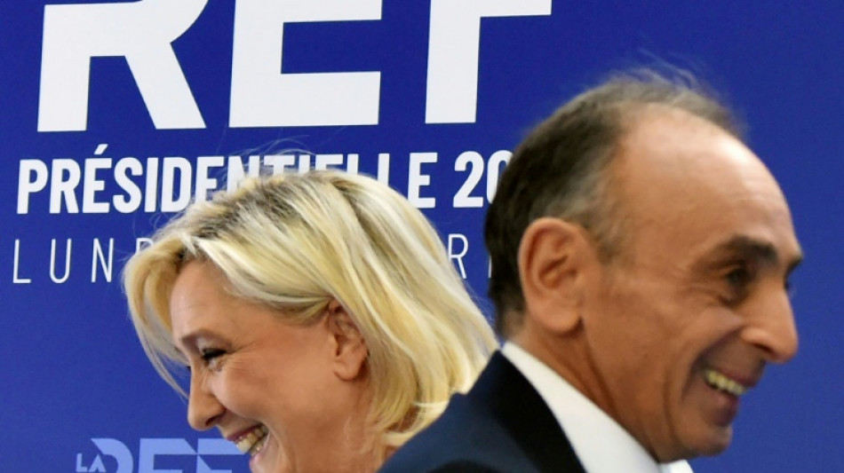 Présidentielle: Marine Le Pen et Eric Zemmour obtiennent leurs 500 parrainages