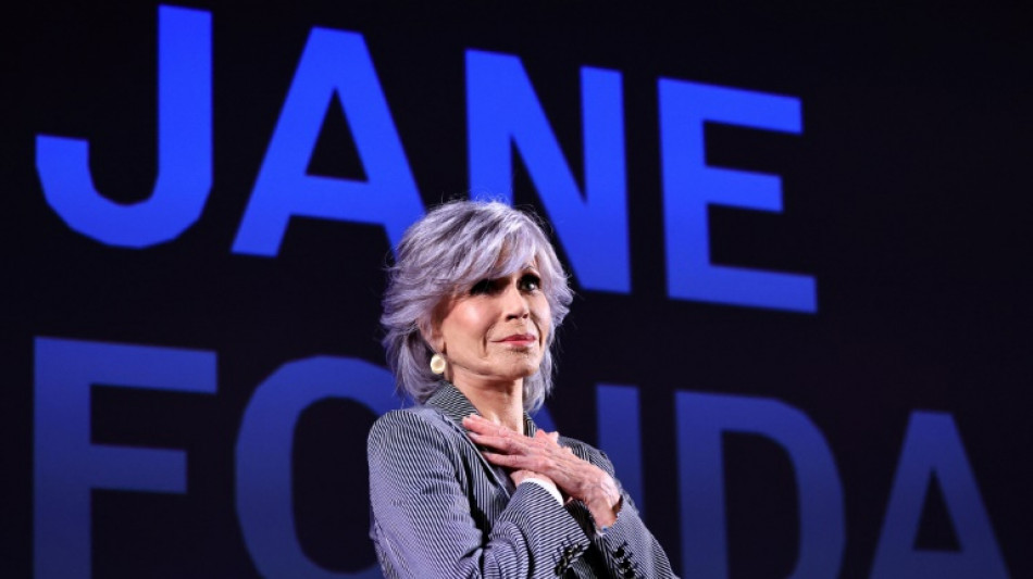 A Cannes, Jane Fonda en grande forme pour sa masterclass