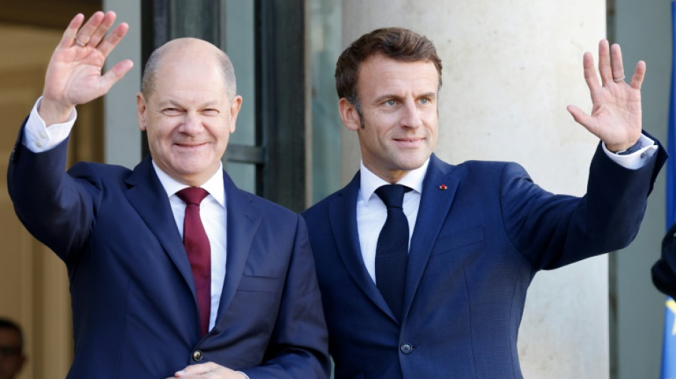 Treffen von Macron und Bundeskanzler Scholz in Paris