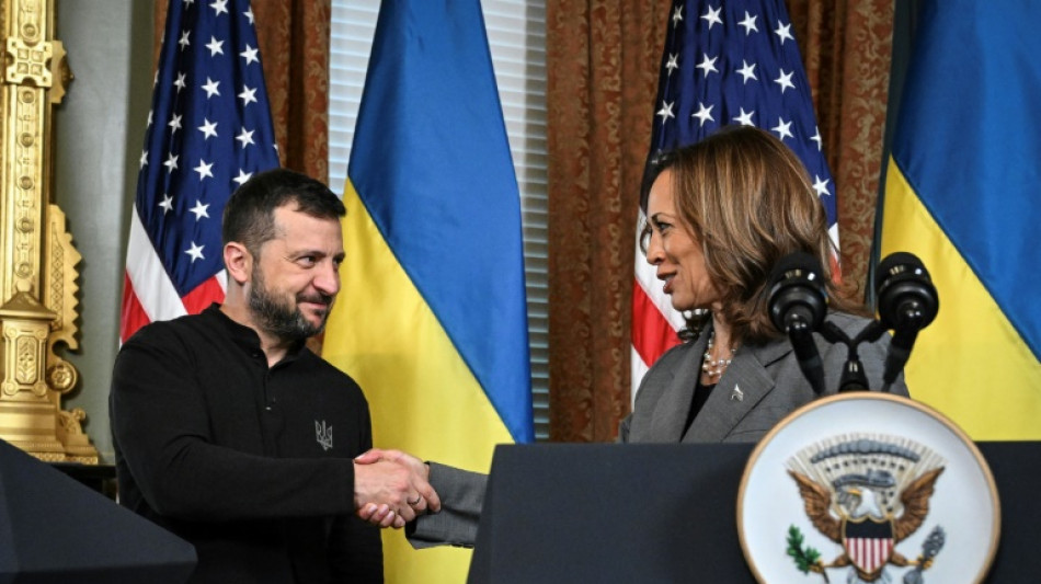 Harris slams Ukraine 'surrender' policy as Zelensky visits White House