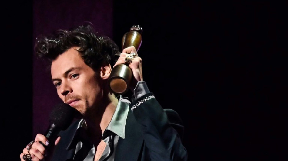 Harry Styles sweeps board at Brit Awards, acknowledging 'privilege'