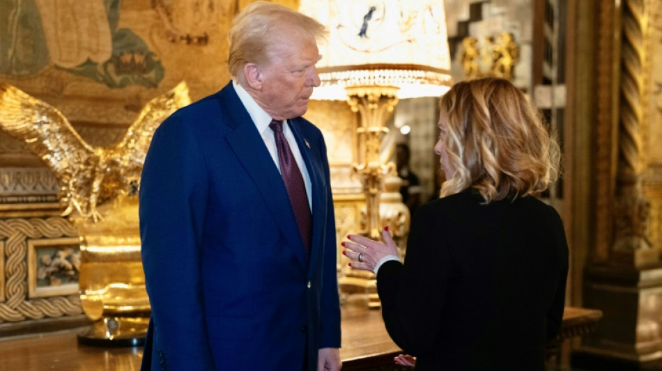 La italiana Meloni, en primera línea para seducir a Trump desde la UE