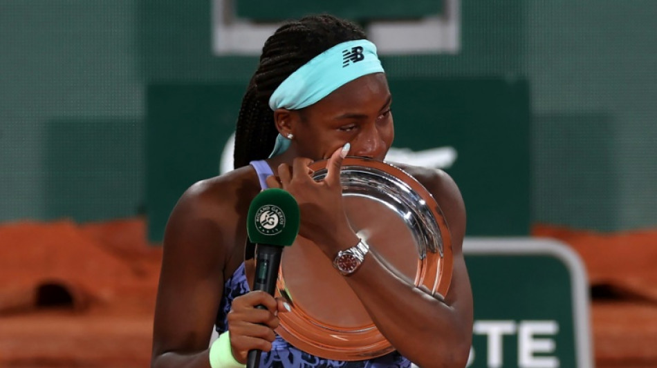 'Hate myself for crying': Gauff wins new fans as tears flow in Paris