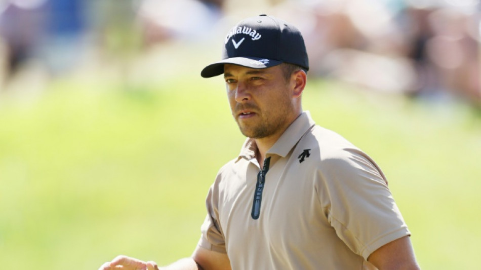 Schauffele leads as dramatic PGA back-nine battle begins