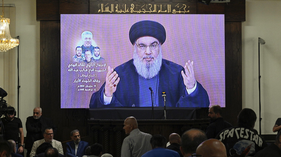 Nasrallah avverte, 'nessun luogo d'Israele sarà risparmiato'