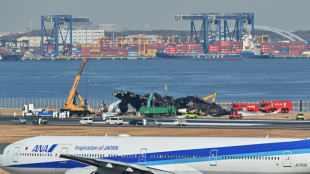 Comienza la remoción de los restos de un avión siniestrado en el aeropuerto de Japón