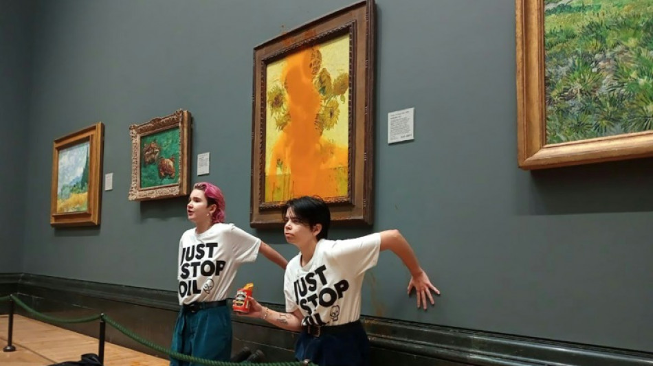 UK climate activists guilty of throwing soup over Van Gogh's 'Sunflowers' 