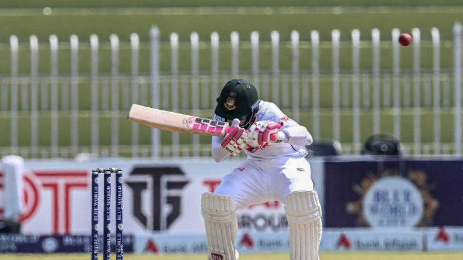 Ton-up Rahim drives Bangladesh to 389-6 in first Test