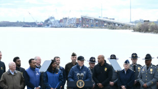 Brückeneinsturz in Baltimore: Biden gelobt bei Besuch Wiederaufbau