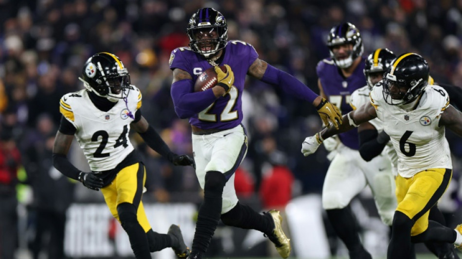 Ravens race past Steelers, Texans top Chargers as NFL playoffs start