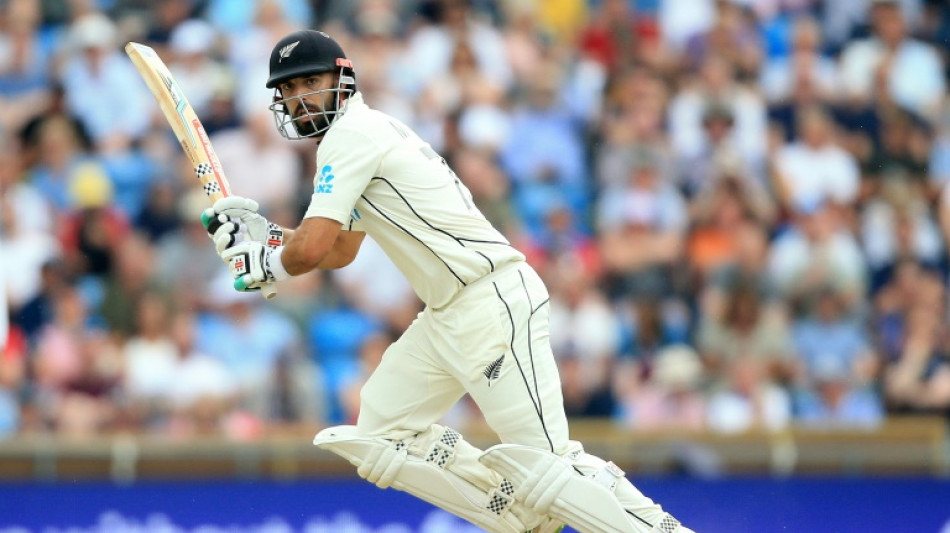 New Zealand's Mitchell hits third ton of England series before dismissal