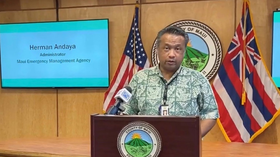 Maui emergency manager resigns after wildfire warning criticism