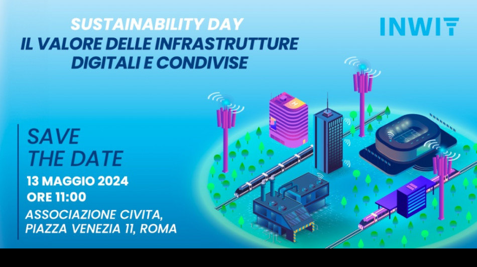 Inwit, primo Sustainability Day a Roma il 13 maggio