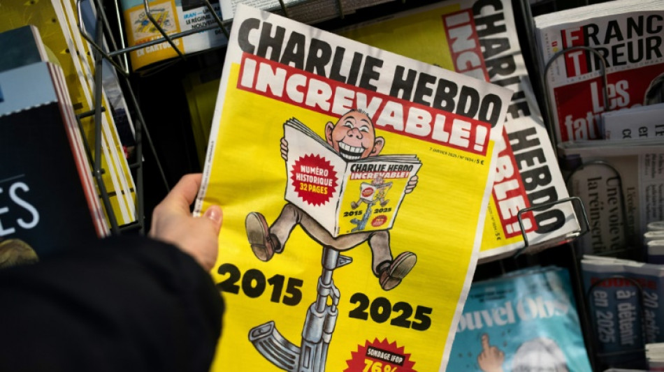 Dix ans après les attentats, l'"increvable" Charlie Hebdo et Paris se souviennent