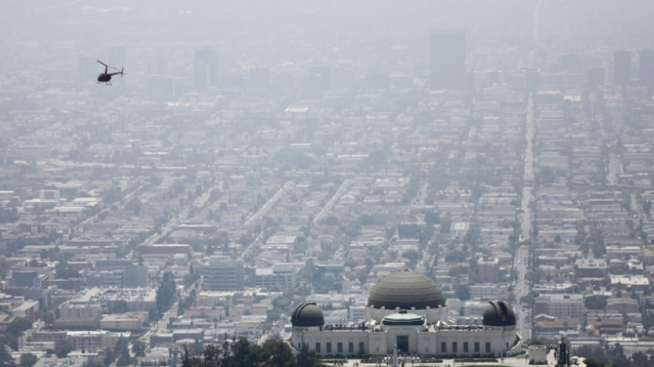 Los Angeles observatory evacuated as firefighters battle blaze