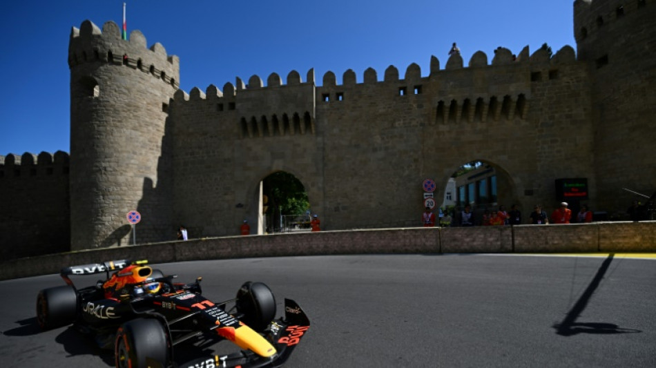 In-form Perez quick off the mark in Baku