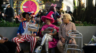 Fright night: NY marks Halloween parade with political edge