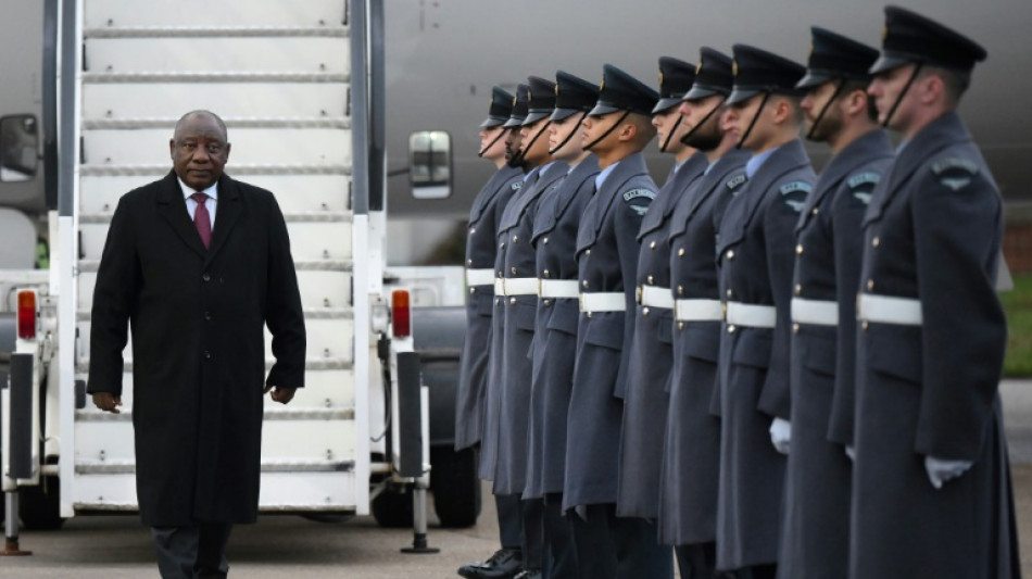 Presidente sudafricano viaja a Londres para primera visita de Estado en reinado de Carlos III