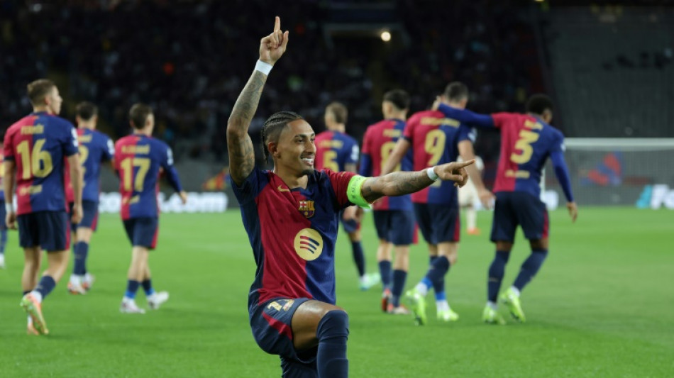 Raphinha hat-trick helps Barca thrash Bayern in Champions League