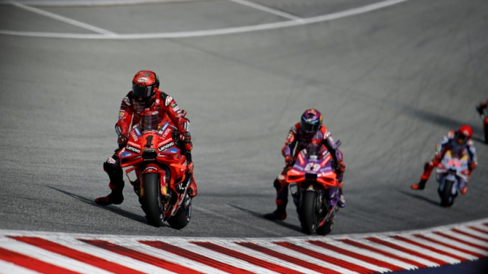 Bagnaia outpaces Martin to win 'incredible' Austrian MotoGP sprint