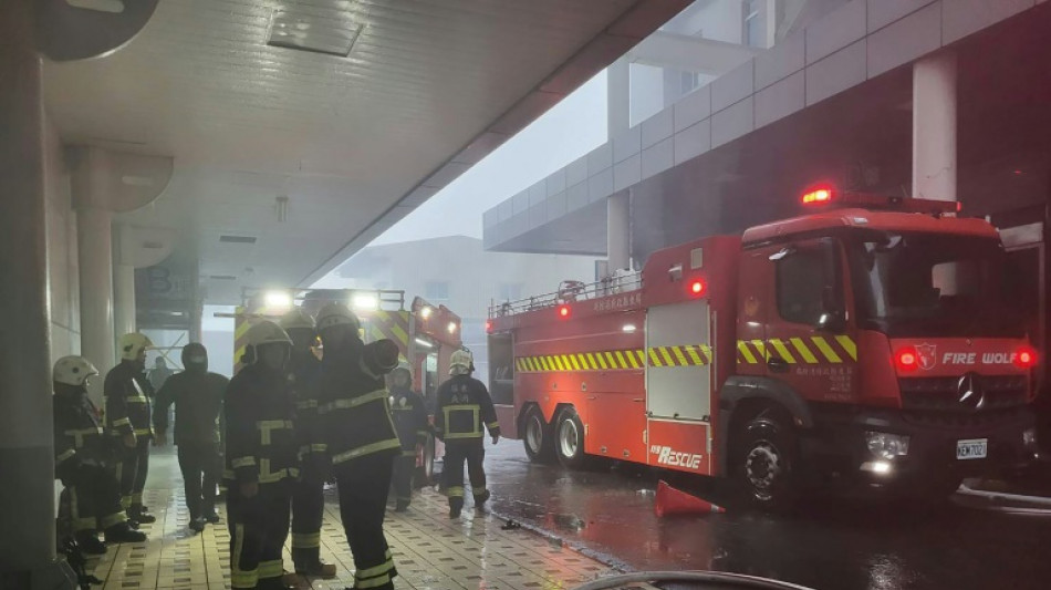 Nueve muertos en Taiwán en un incendio en un hospital