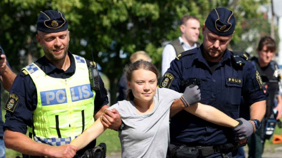 Klimaschutzaktivistin Greta Thunberg muss wegen Protestaktion Geldstrafe zahlen 