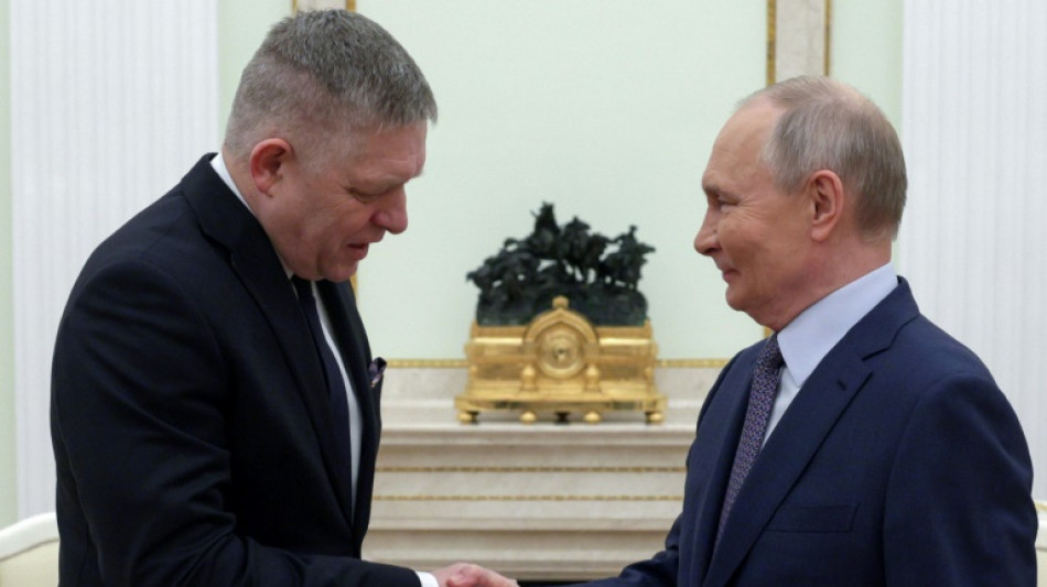 Slovak PM Fico on surprise visit to Kremlin to talk gas deliveries