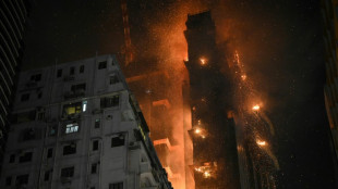 Massive fire engulfs Hong Kong high-rise construction site