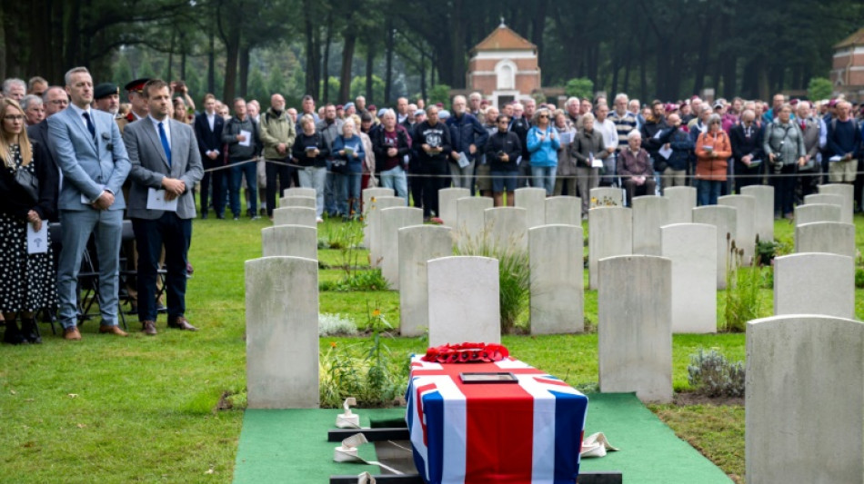 Des héros de guerre enterrés aux Pays-Bas 80 ans plus tard