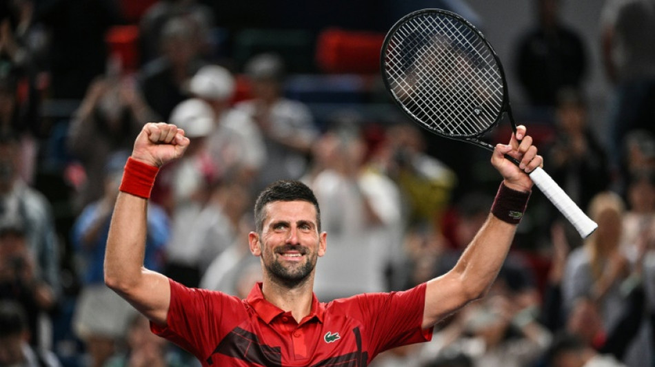 Djokovic 'shakes rust off' to make third round of Shanghai Masters