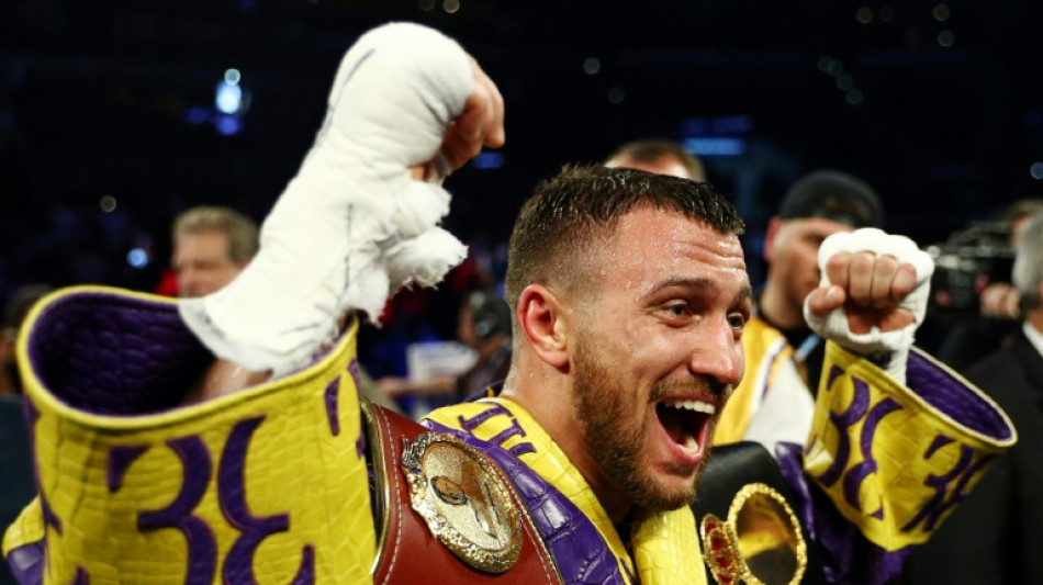 Lomachenko unruffled by brash Kambosos ahead of world title fight