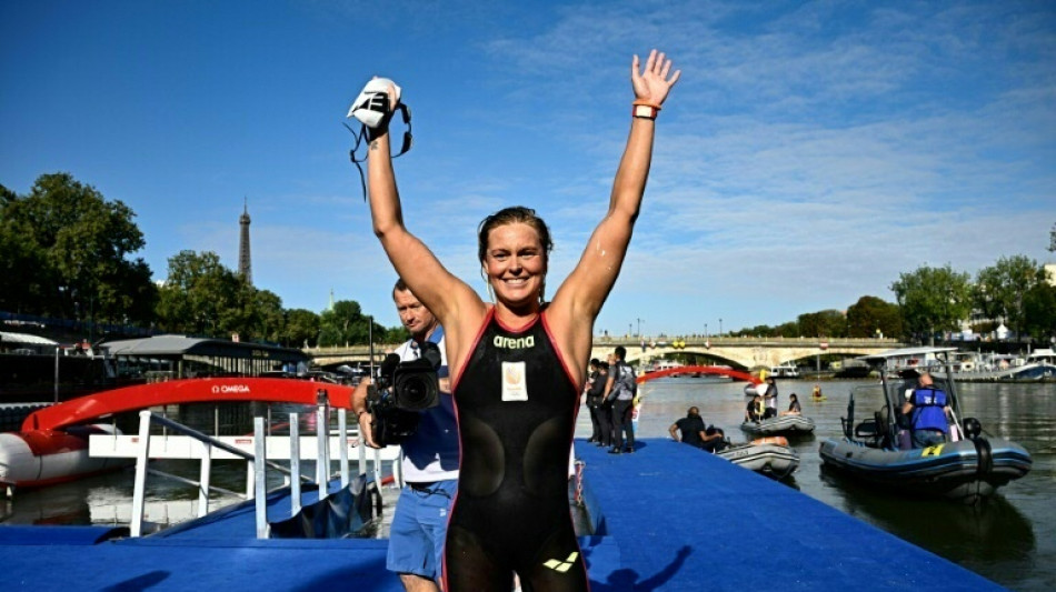 Van Rouwendaal wins Olympic 10k marathon swimming gold