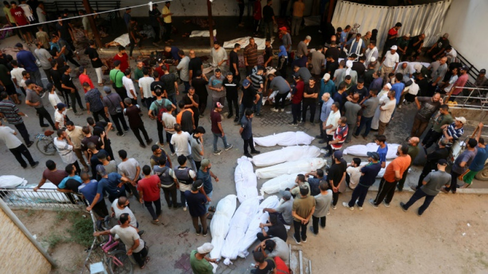 Gaza rescuers say 93 dead in Israeli strike on school shelter