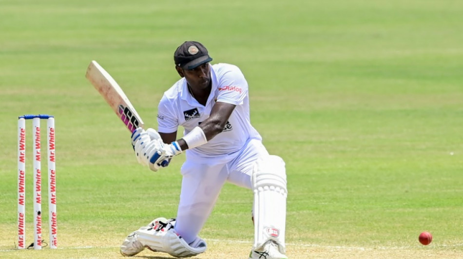 Mathews falls one short of double ton as Sri Lanka make 397 against Bangladesh