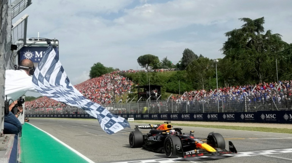 Verstappen resists Norris attack to claim dramatic victory at Imola