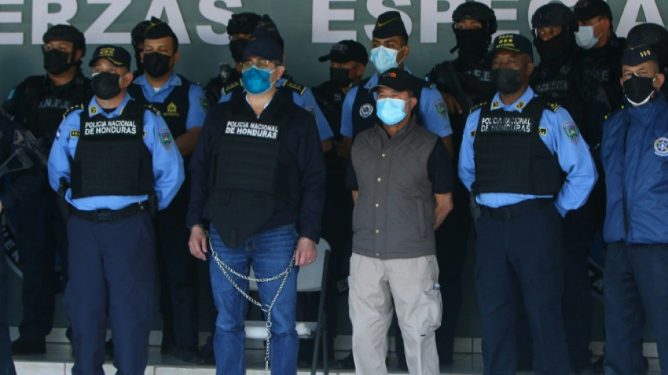 Expresidente de Honduras comparece ante un juez tras pedido de extradición de EEUU