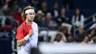 Zverev out, Rublev advances on rainy day in Montreal