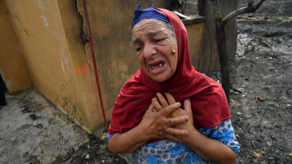 Algérie: 38 morts dont des familles entières dans des incendies désormais "sous contrôle"