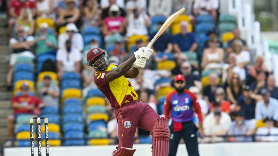 Powell ton powers West Indies to 224-5 against England in 3rd T20