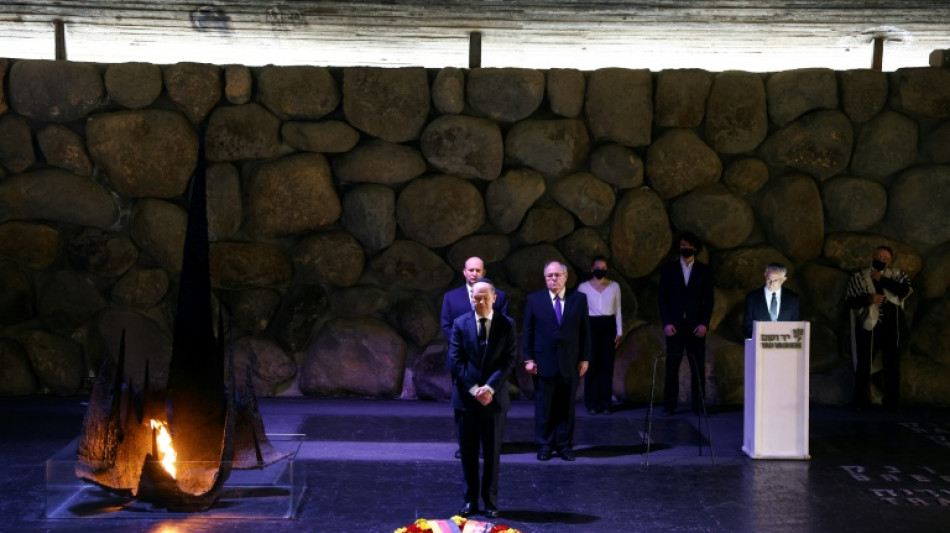 Scholz besucht Holocaust-Gedenkstätte Yad Vashem in Jerusalem