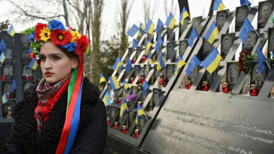 Germany pledges $1.4 bn for Ukraine's army on Maidan anniversary