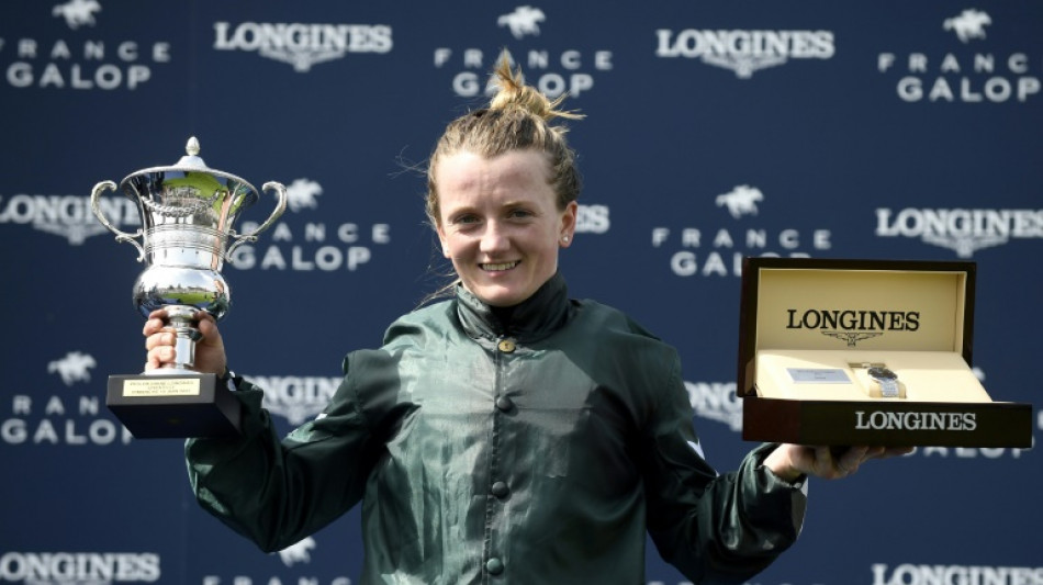 Hollie Doyle becomes first female jockey to win French classic