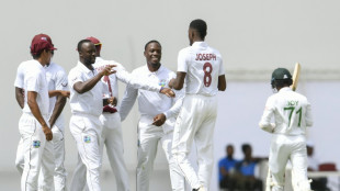 Bangladesh crash to 76-6 at lunch in first Test against West Indies