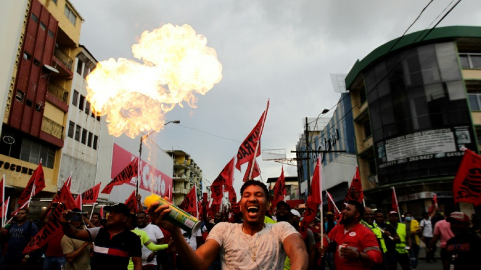 Nuevas protestas en Panamá pese al anuncio de bajada de combustibles y alimentos