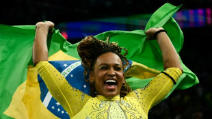 Brazil's Andrade brings out the best in Biles